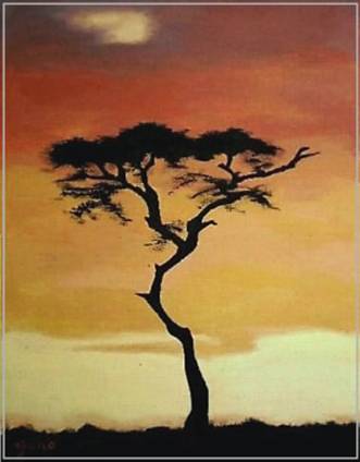 Description: Painting
Landscape
�African sunset�